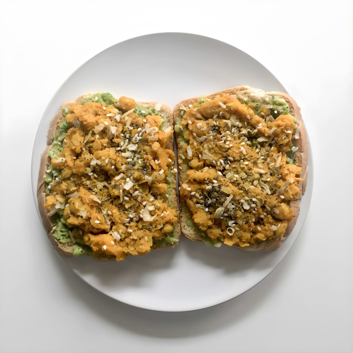 Smashed Chickpea & Avocado Toast