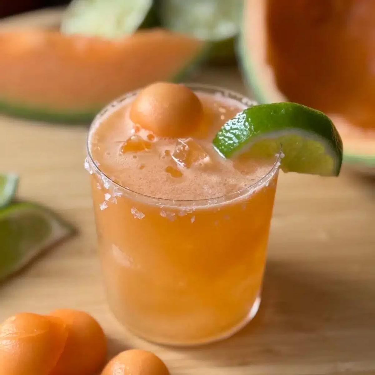 Cantaloupe Margaritas
