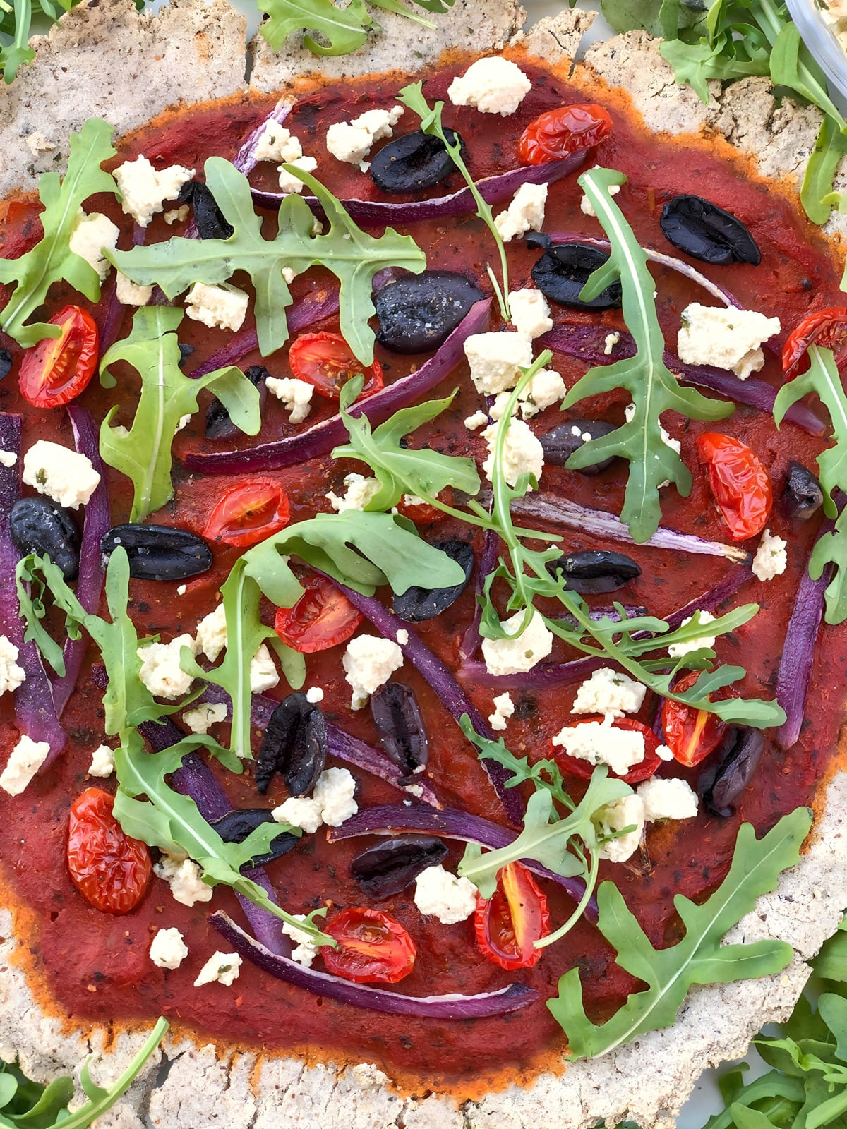 Cassava Flour Pizza Crust (Vegan & Paleo)