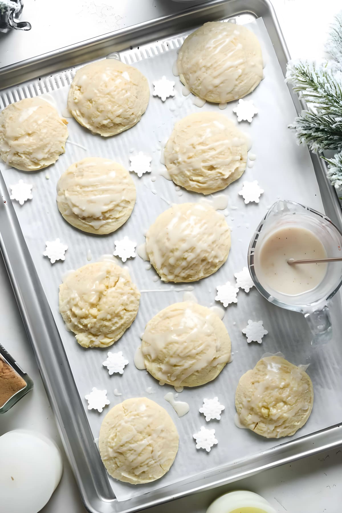Eggnog Cookies