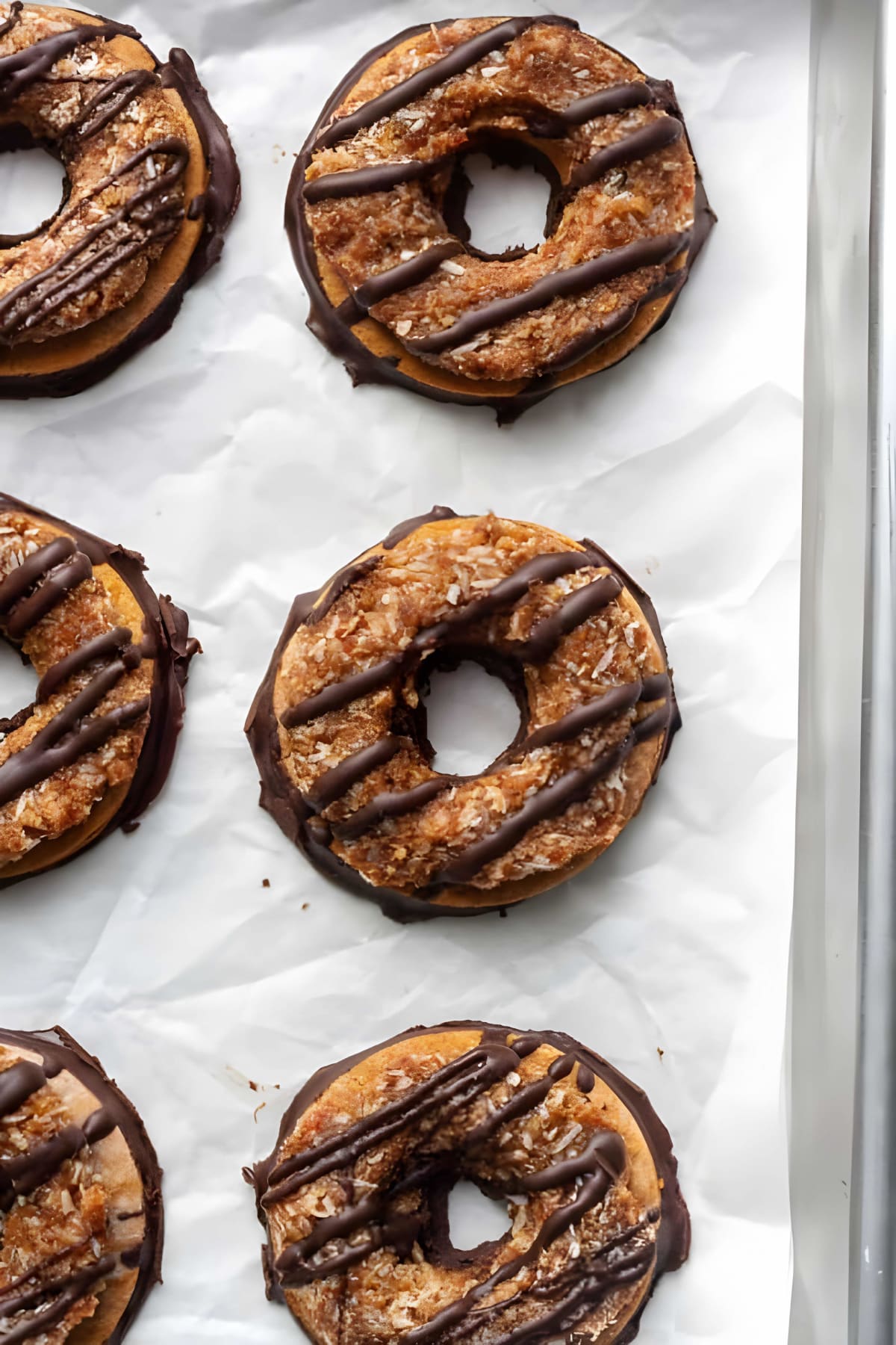Paleo Gluten Free Samoa Cookies
