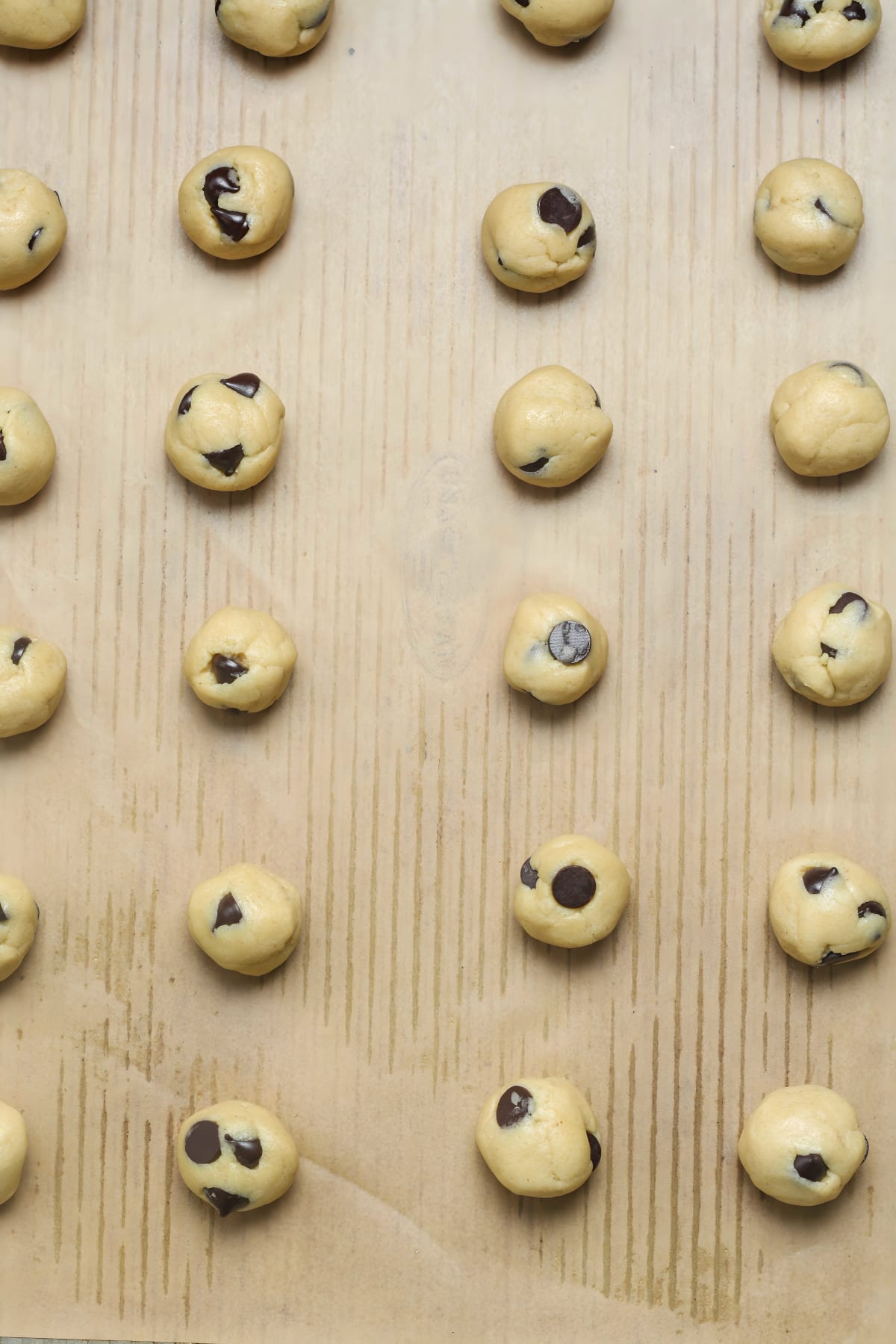 Mint Chocolate Chip Cookies