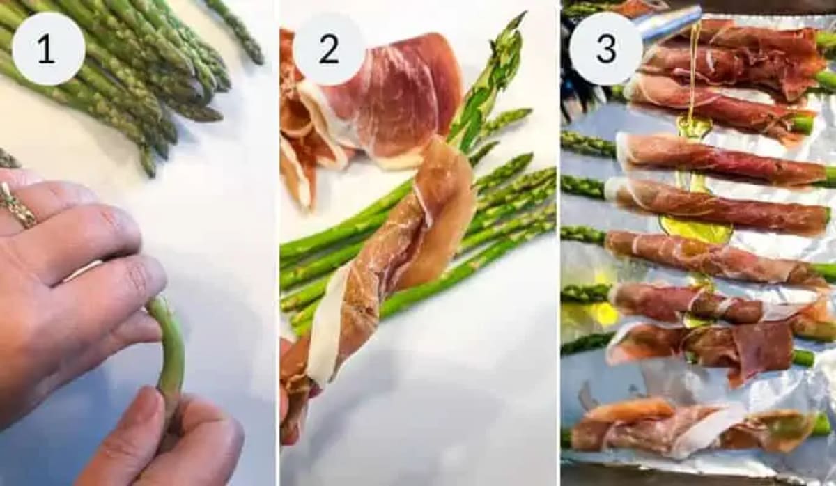 Prosciutto Wrapped Asparagus