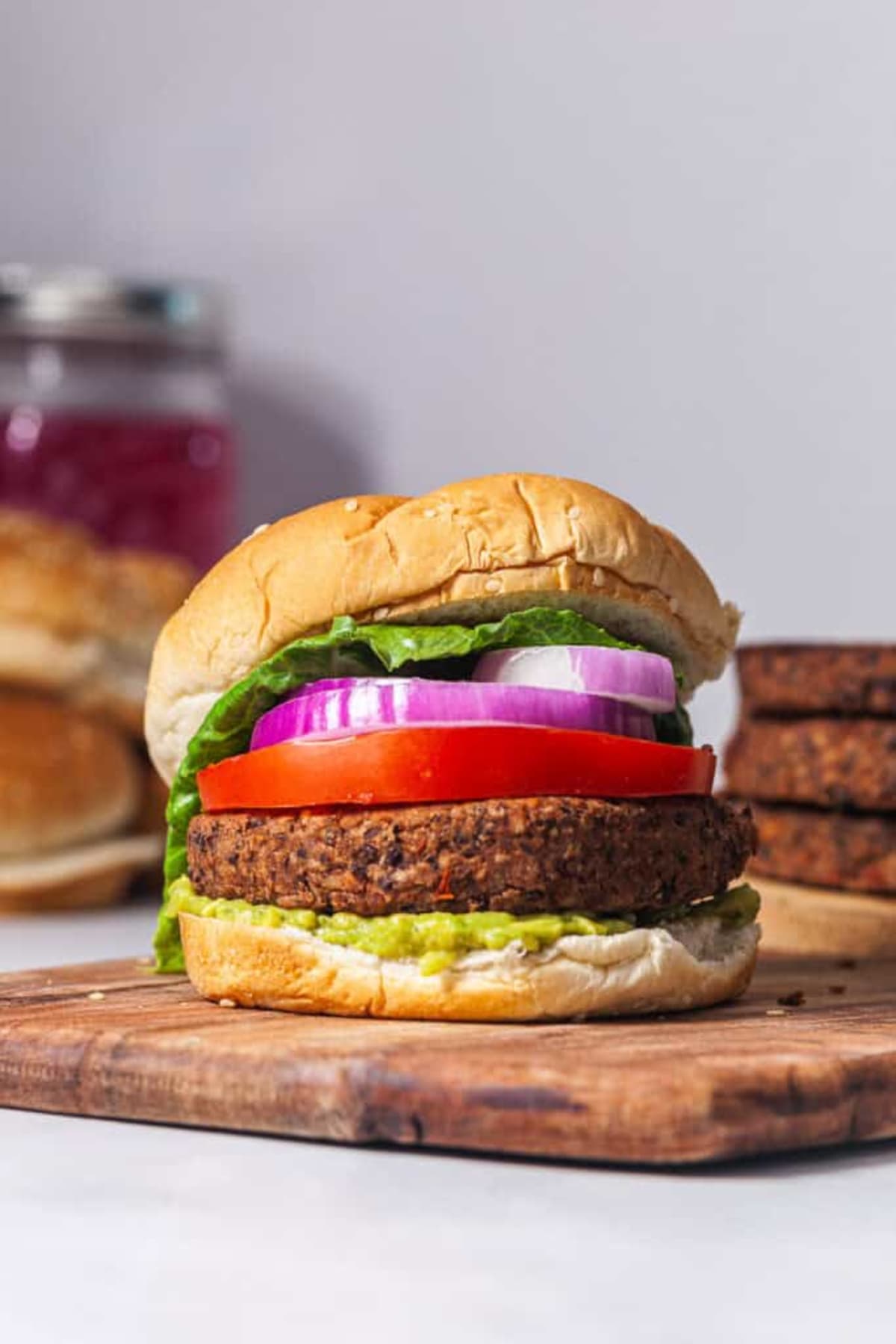 Homemade Black Bean Burgers
