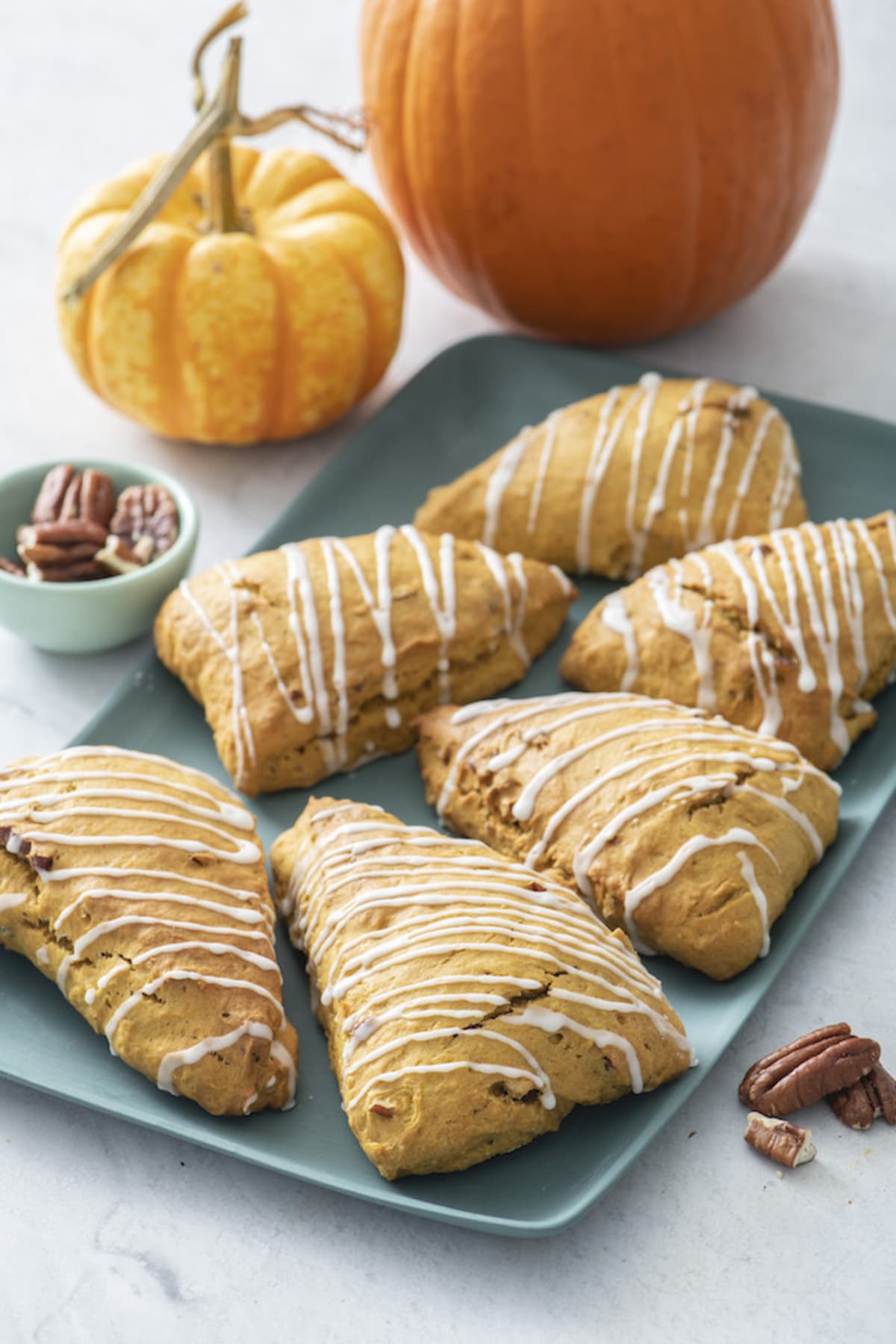 Pumpkin Pecan Scones