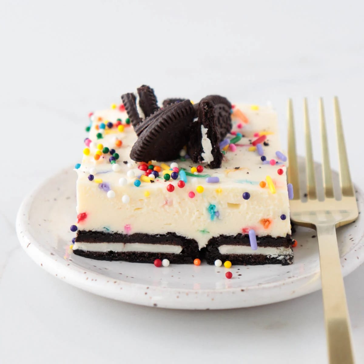 Oreo Birthday Frozen Cheesecake