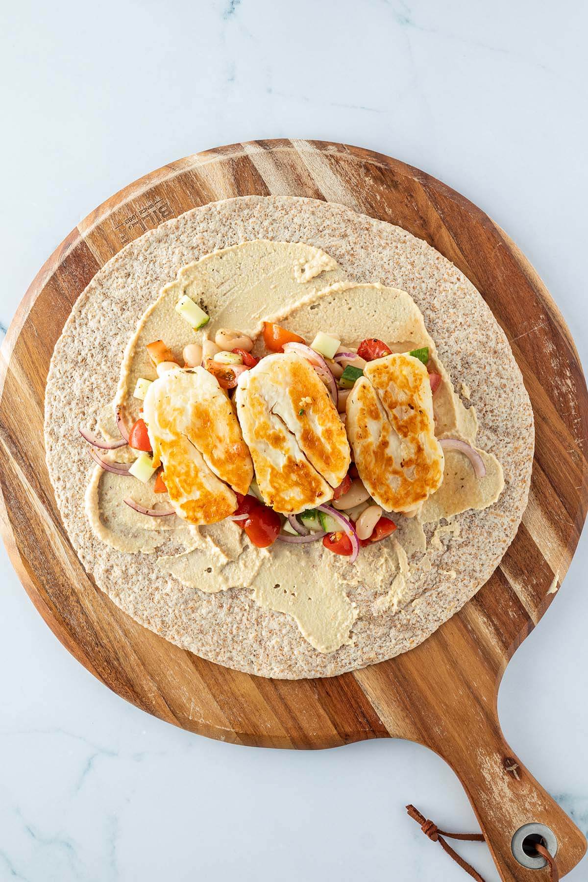 Halloumi Wrap