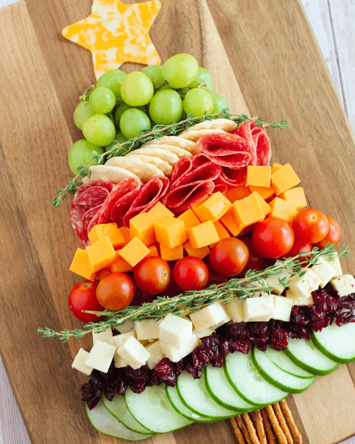 Christmas Tree Charcuterie Board