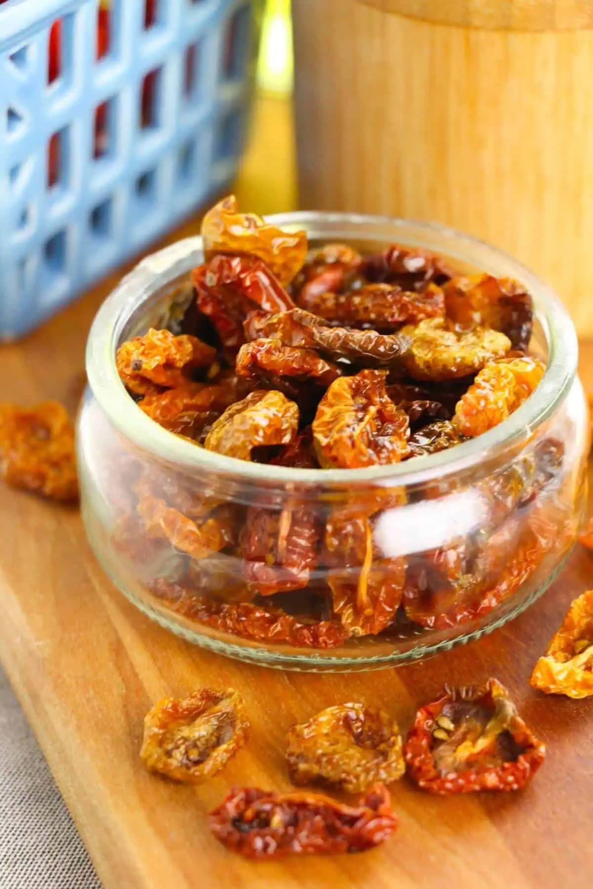 Dried Tomatoes in the Oven