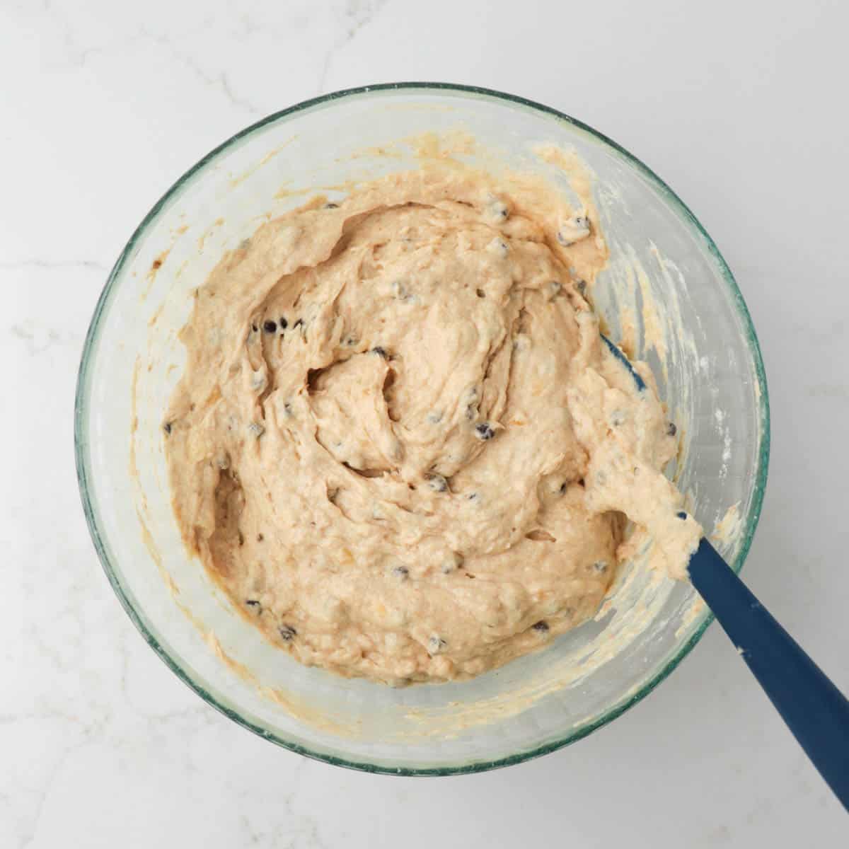 Mini Chocolate Chip Banana Muffins