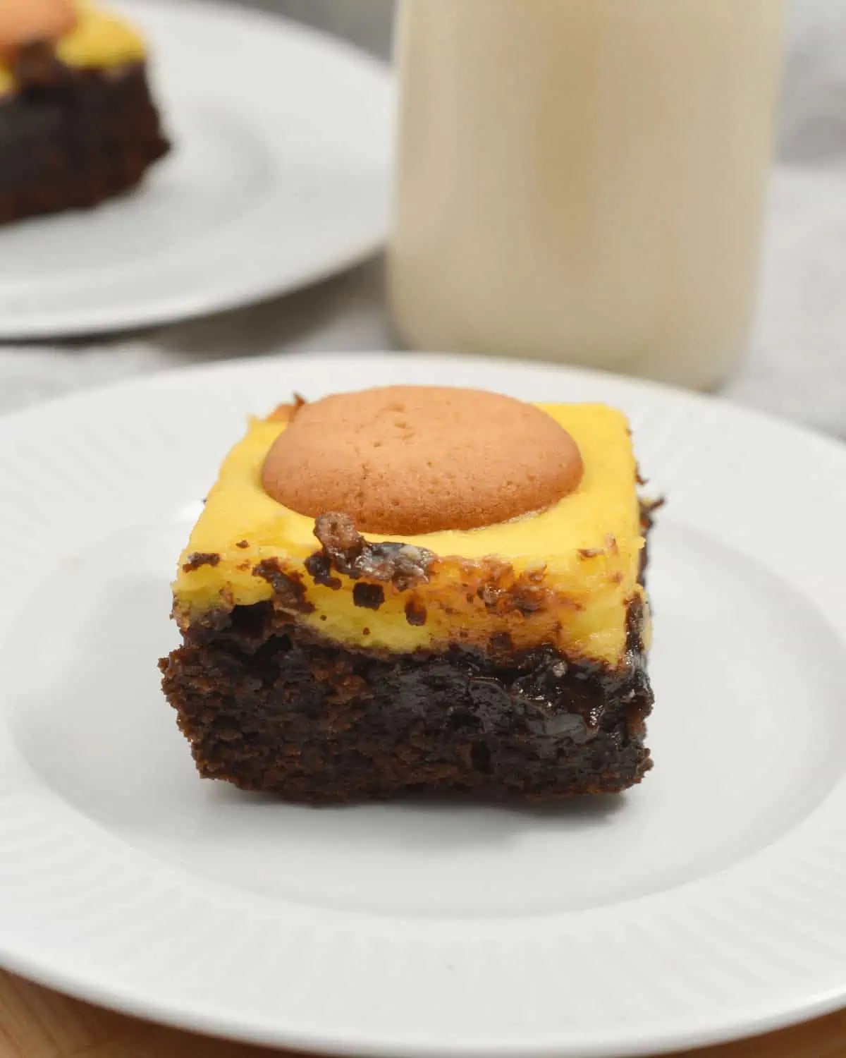 Banana Pudding Brownies