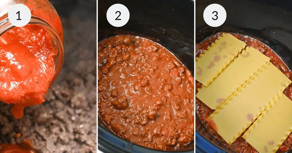 Slow Cooker Lazy Lasagna
