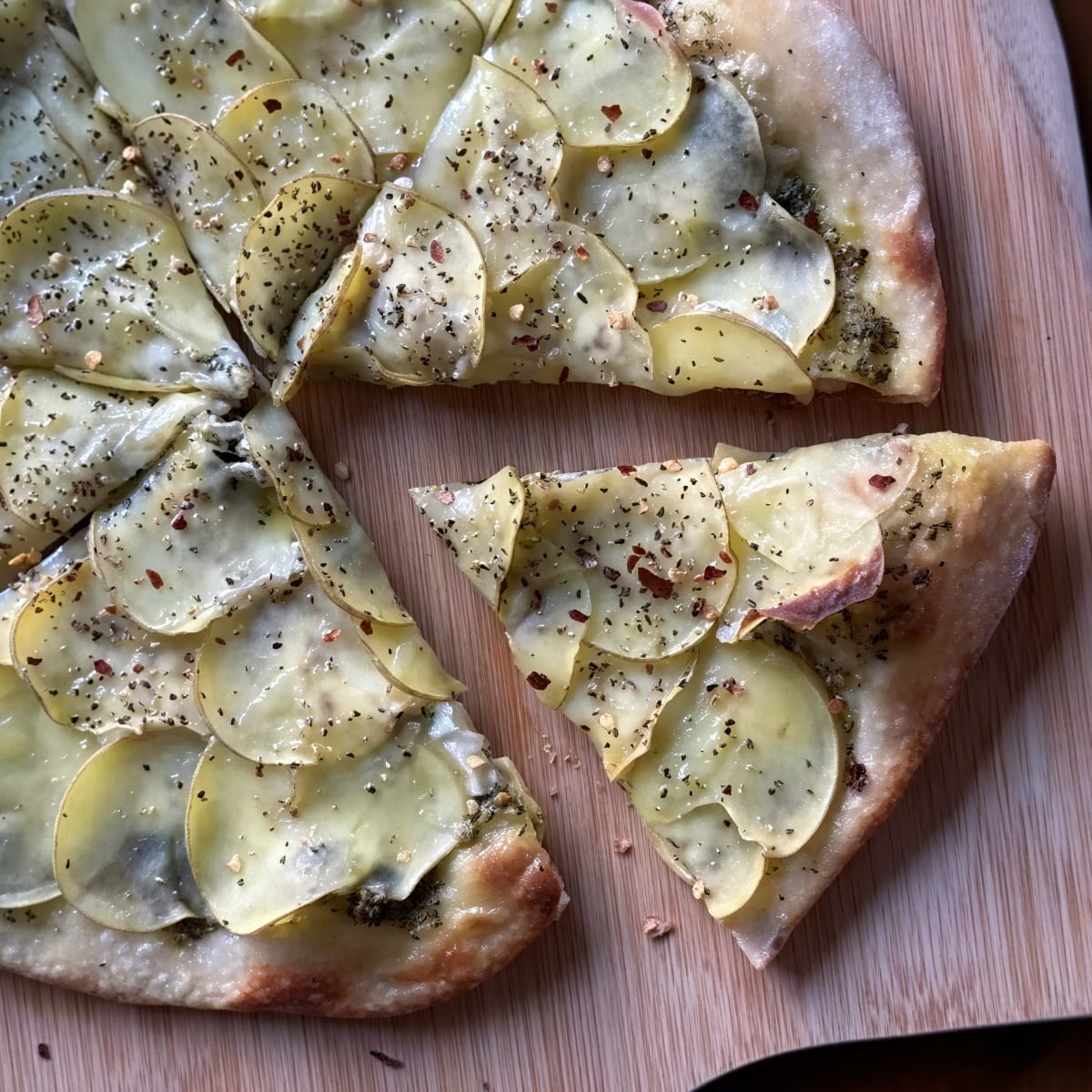 Pesto & Potato Pizza