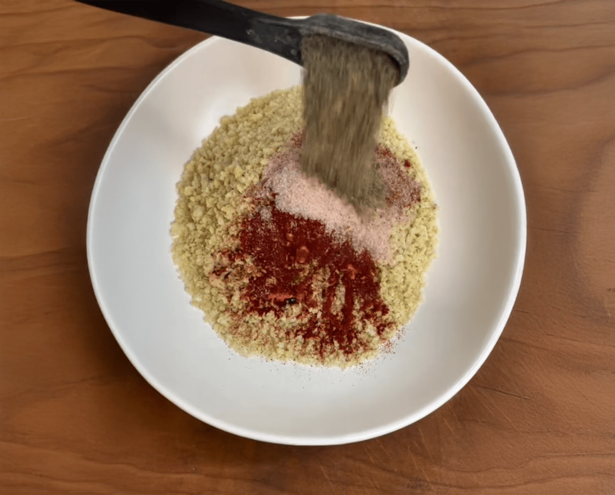 High Protein Air Fried Chicken Nuggets