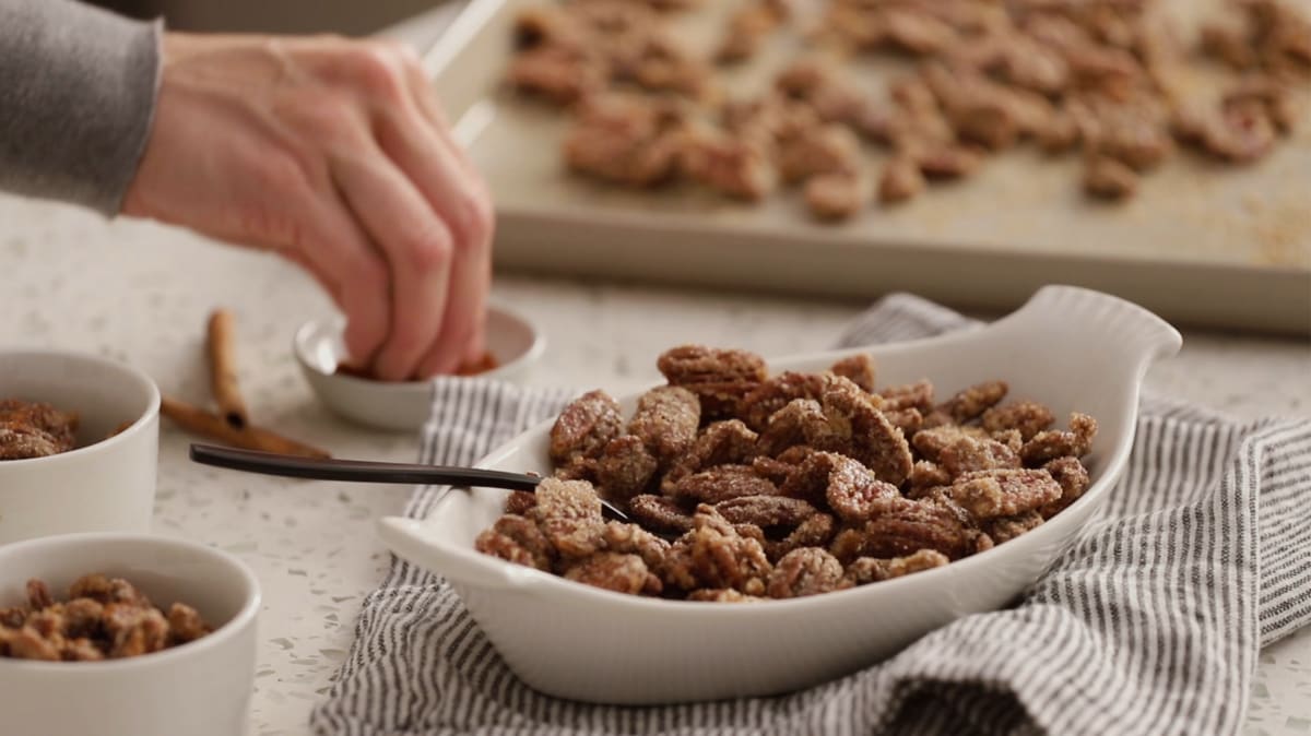 Sweet and Spicy Pecans