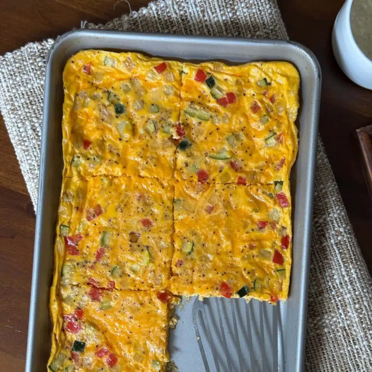 Easy Sheet Pan Omelet