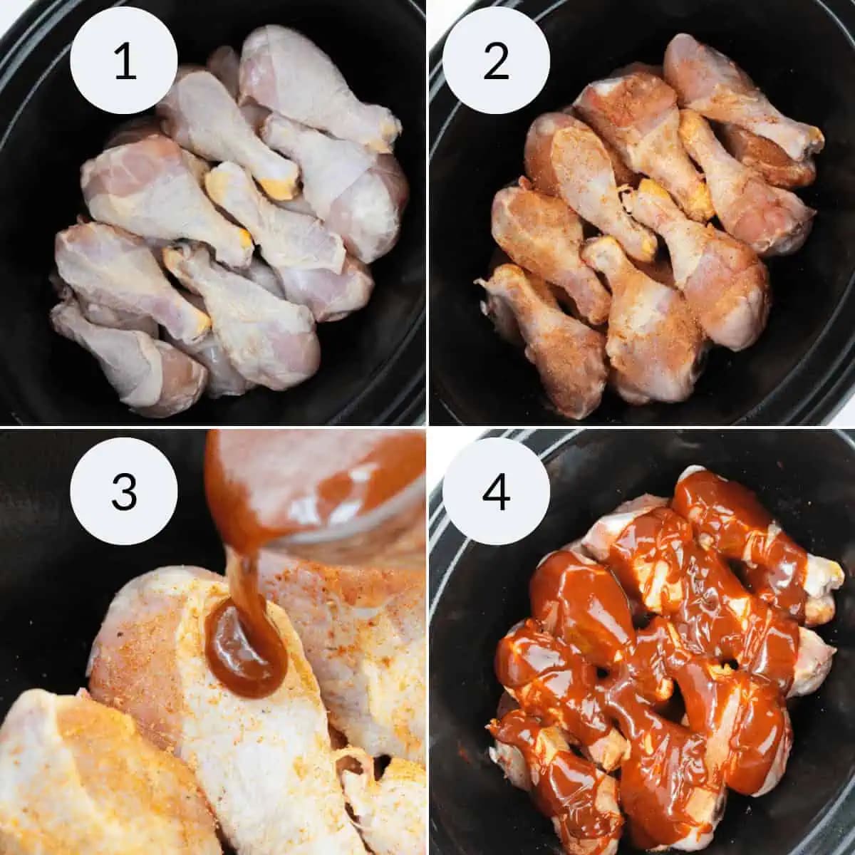 BBQ Slow Cooker Drumsticks