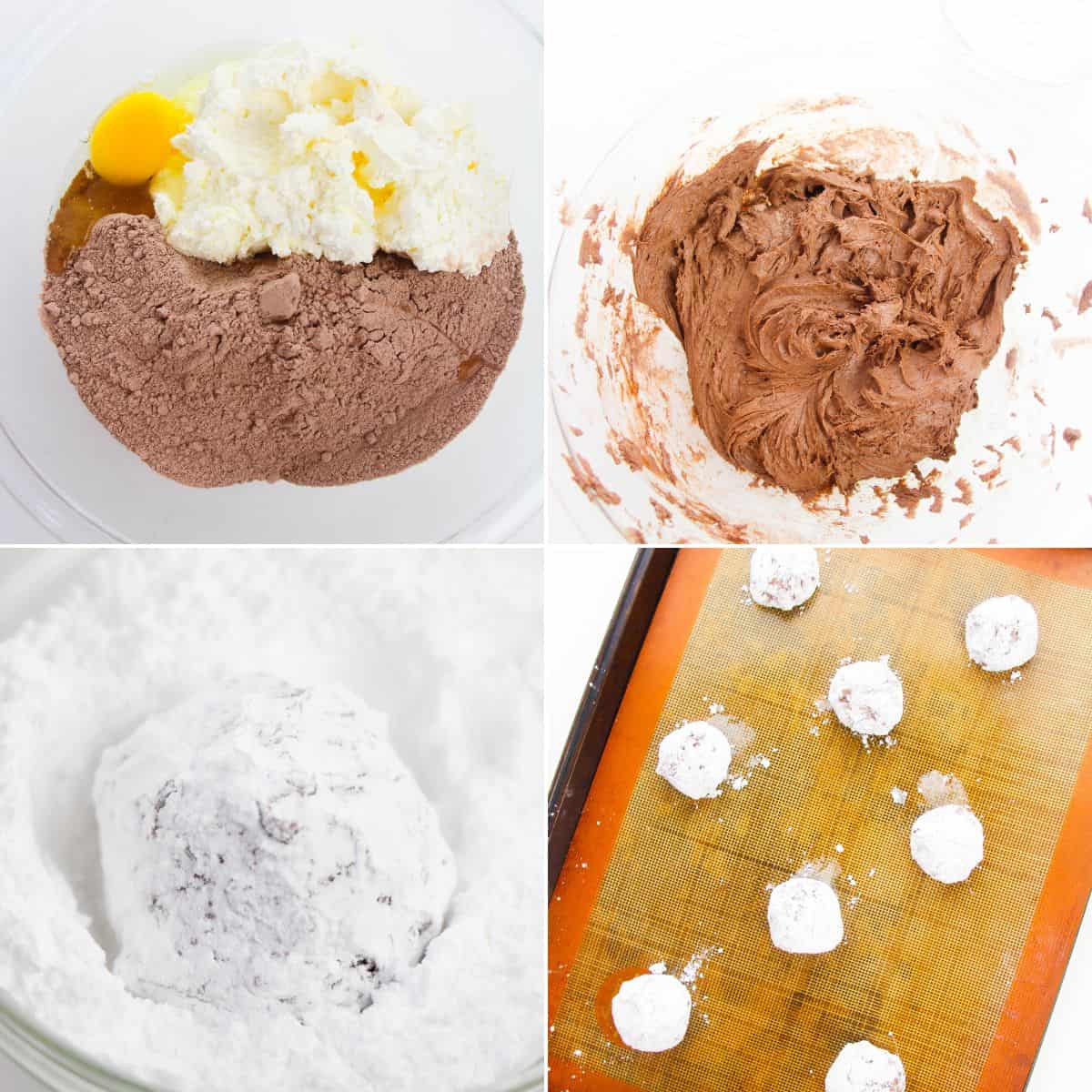 Chocolate Cool Whip Cookies