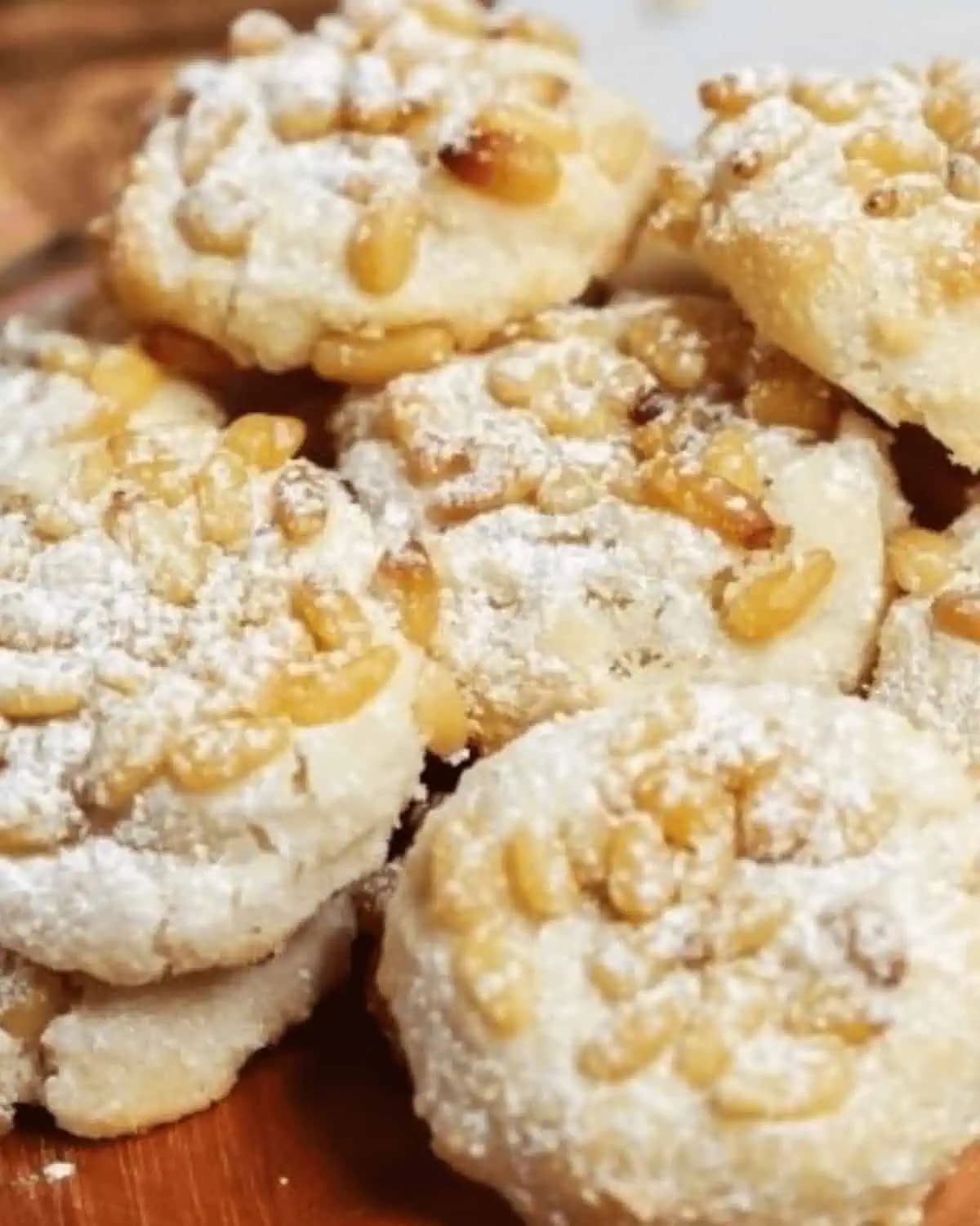 Italian Pignoli Cookies (Pine Nut Cookies)