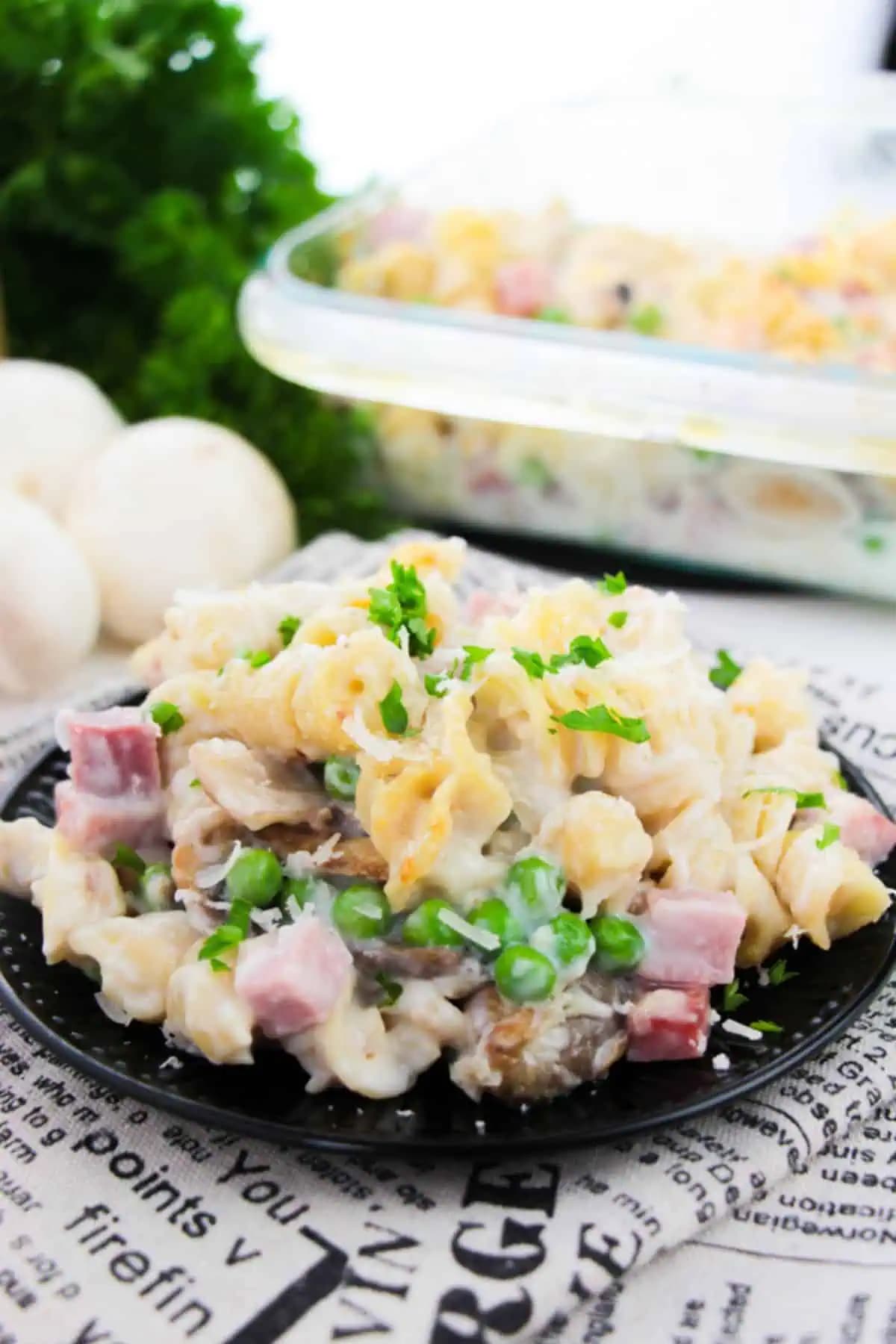 Ham and Noodle Casserole