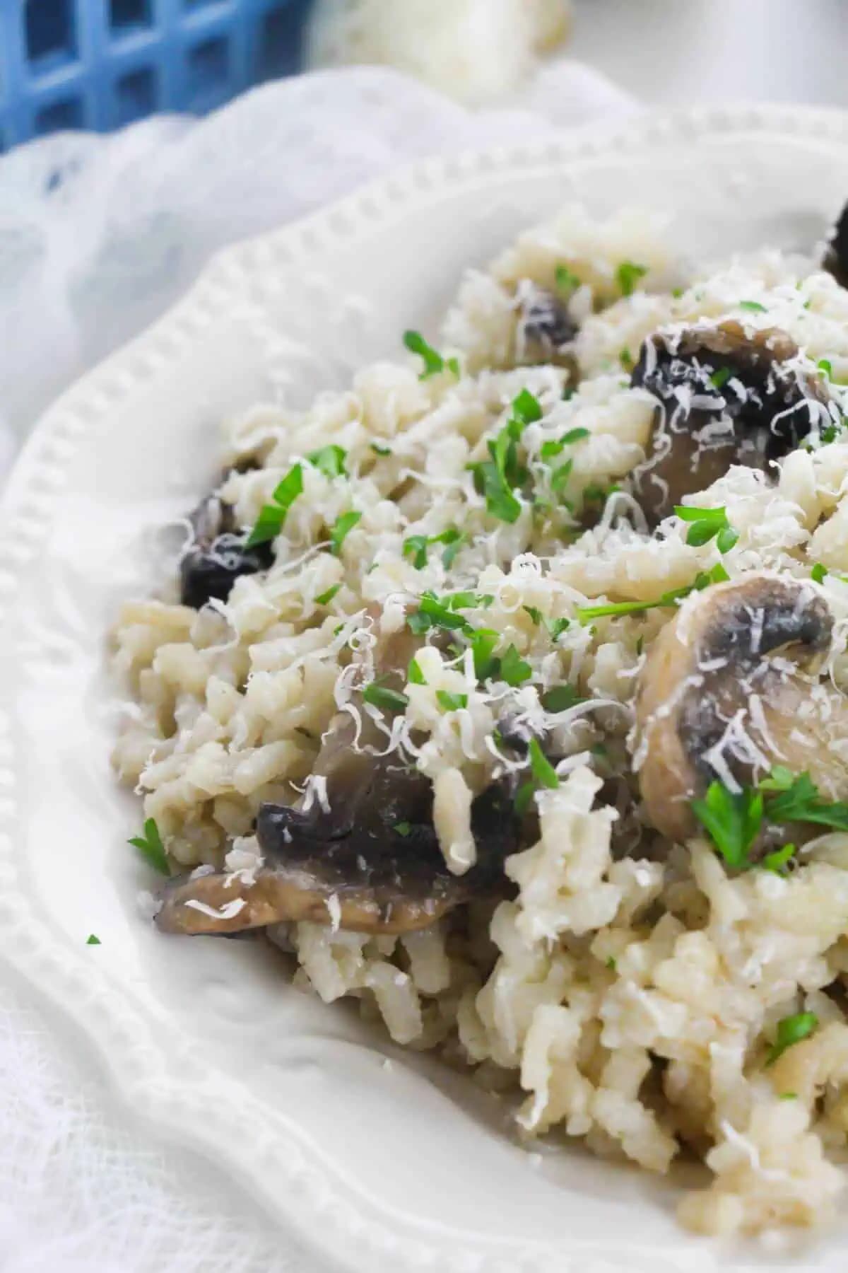 Creamy Mushroom Risotto