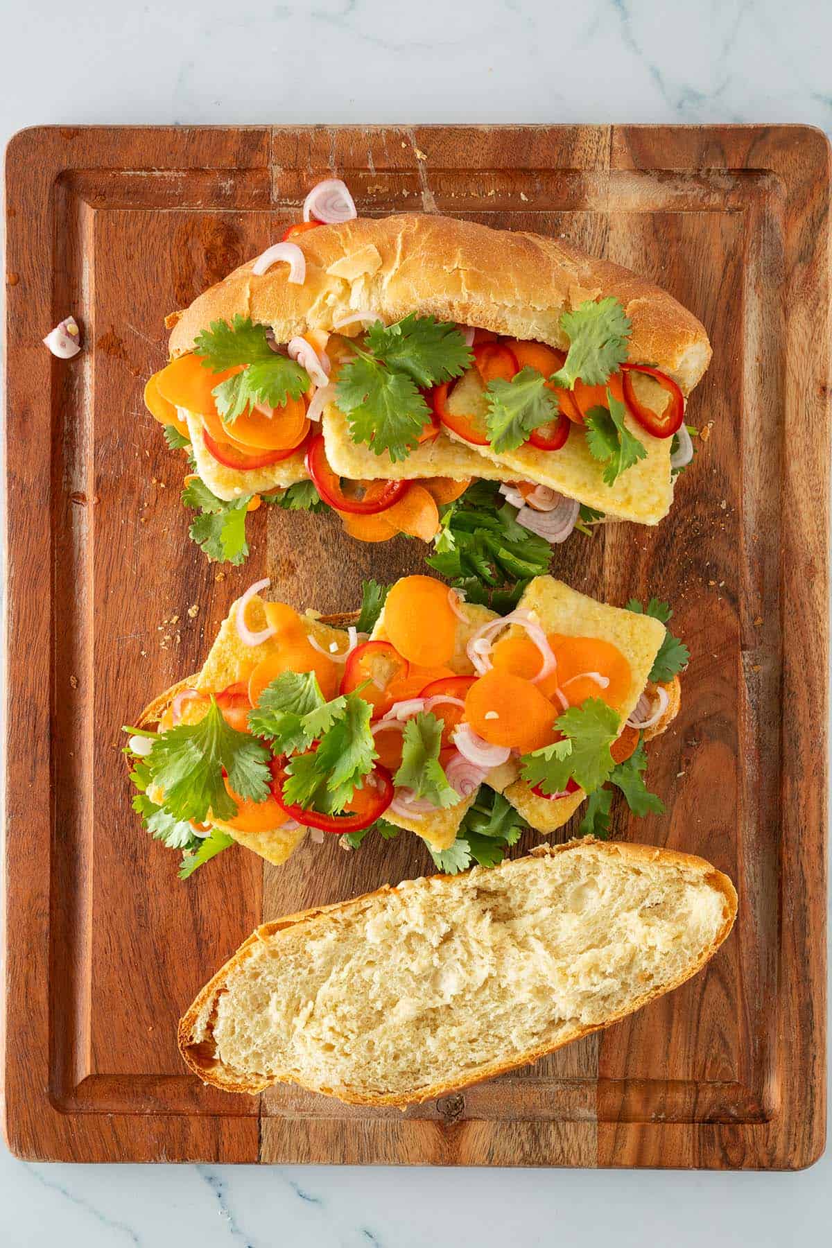 Vegetarian Tofu Bánh Mì