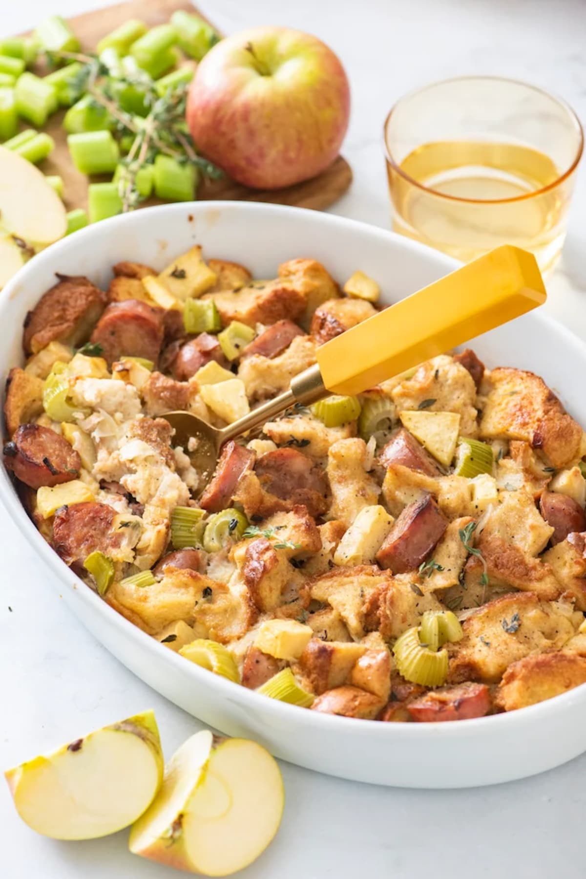 Kid’s Apple Sausage Stuffing