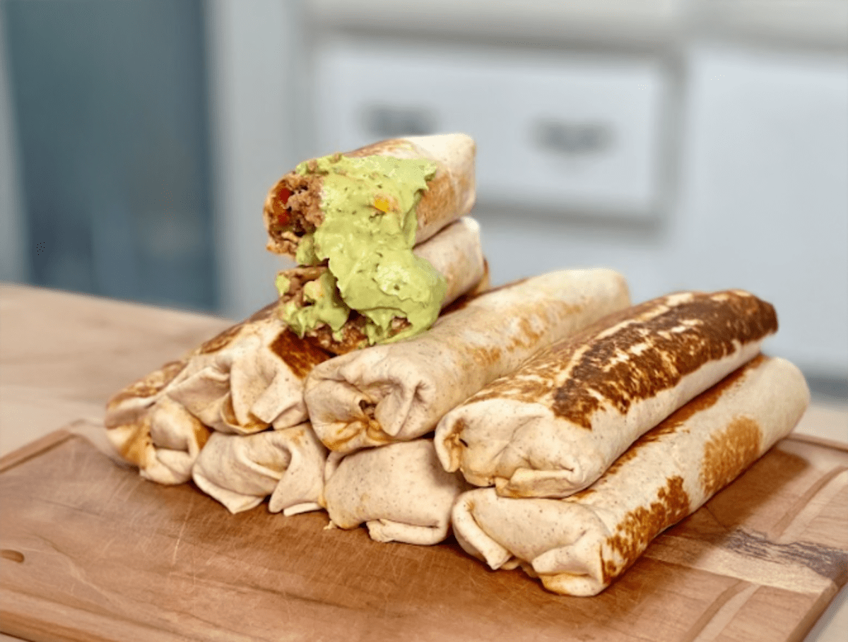 High Protein Breakfast Burrito Meal Prep