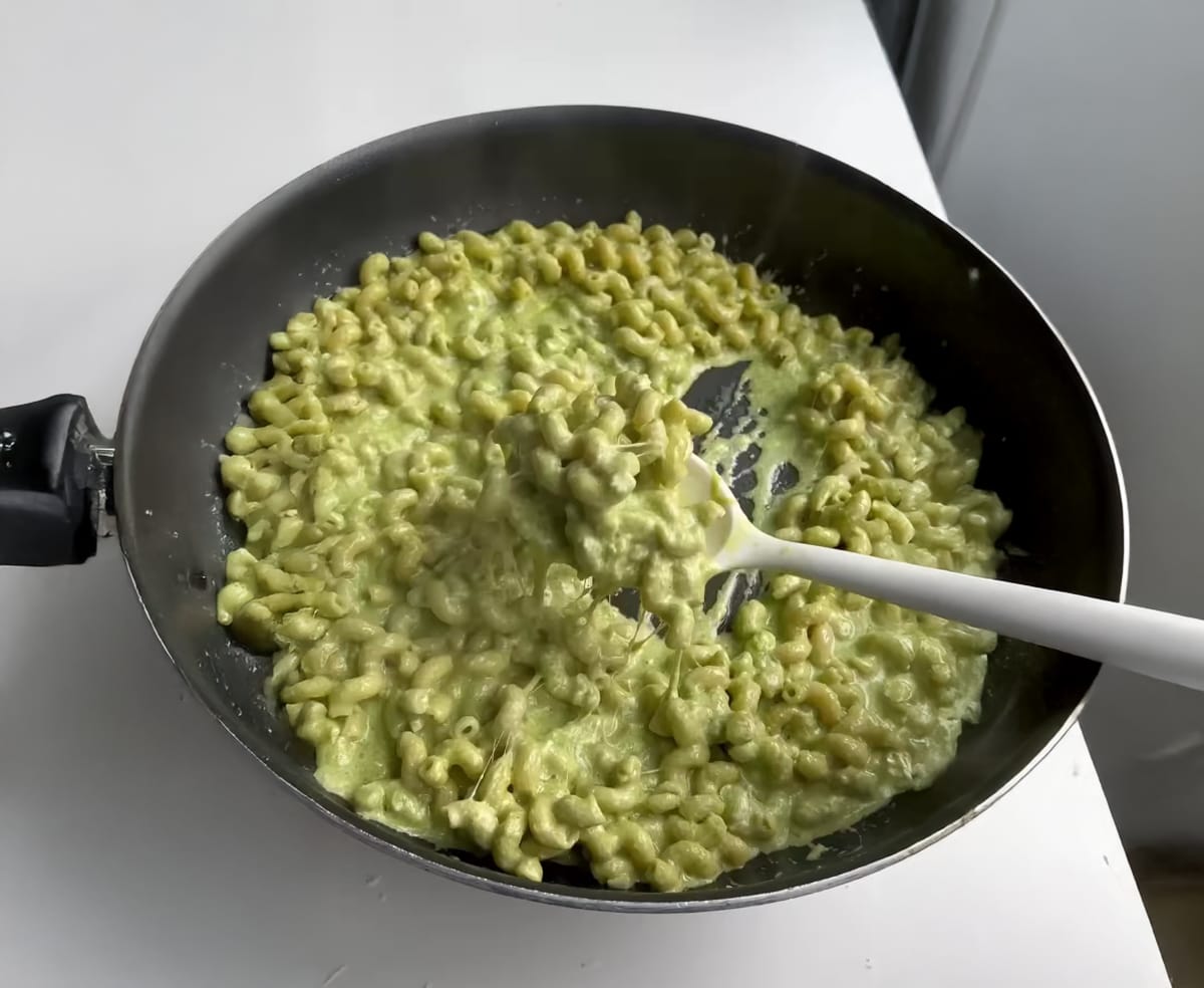 Creamy Pesto Burrata Pasta