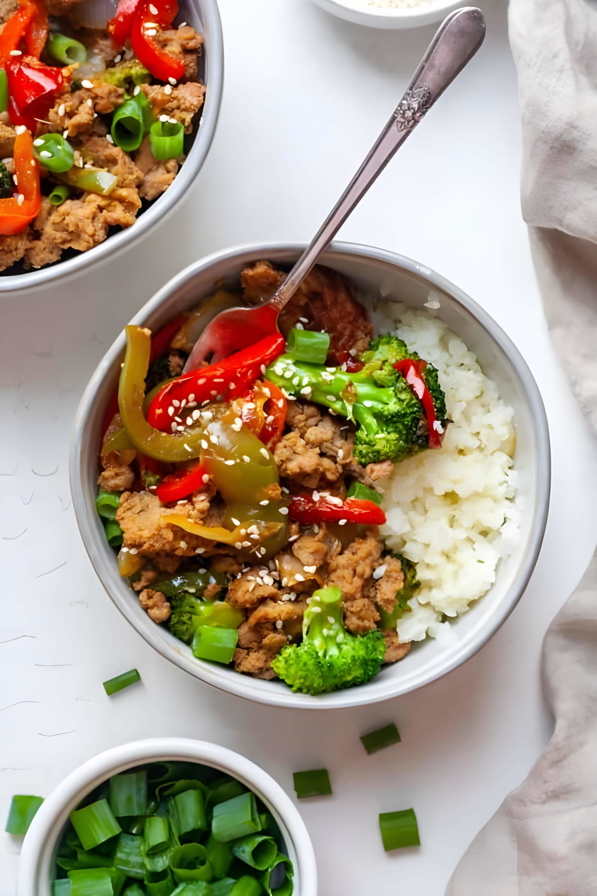 Ground Turkey Teriyaki Bowls (Whole30, AIP)