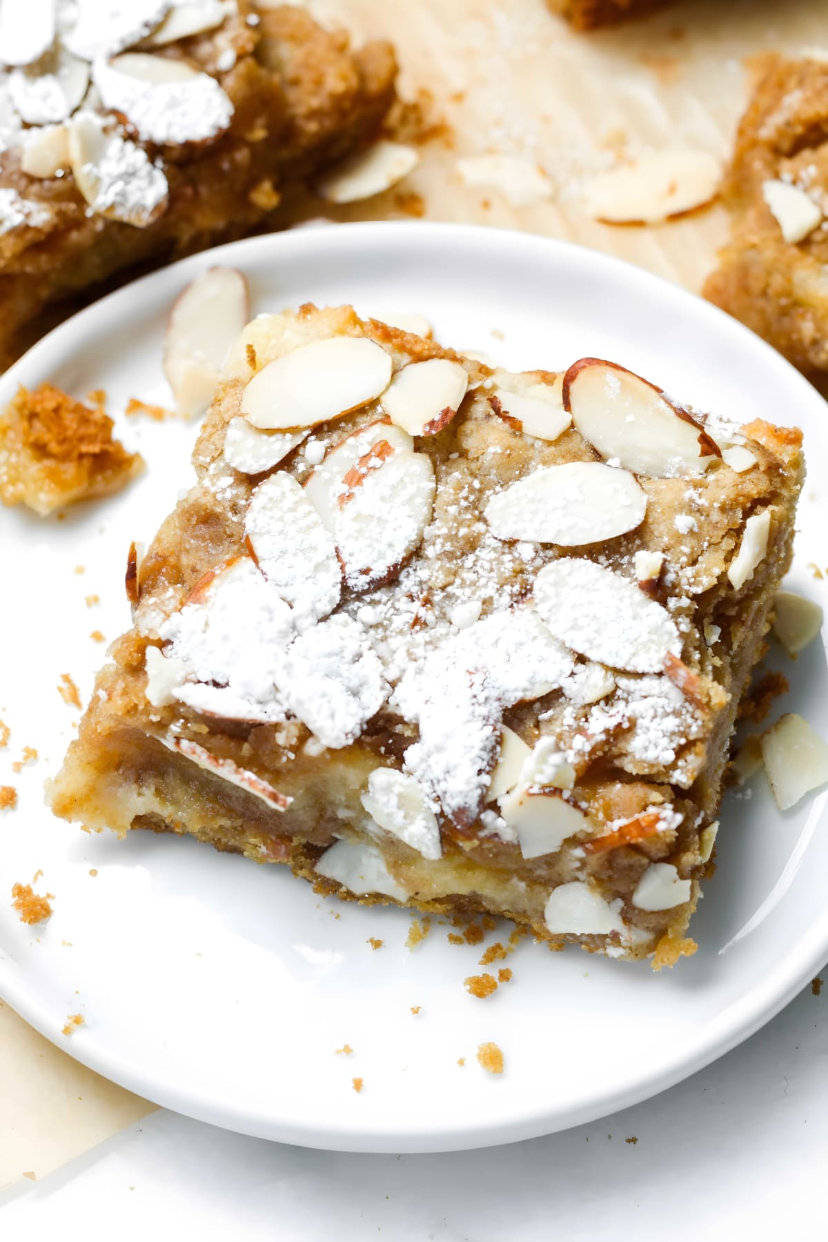 Almond Croissant Blondies