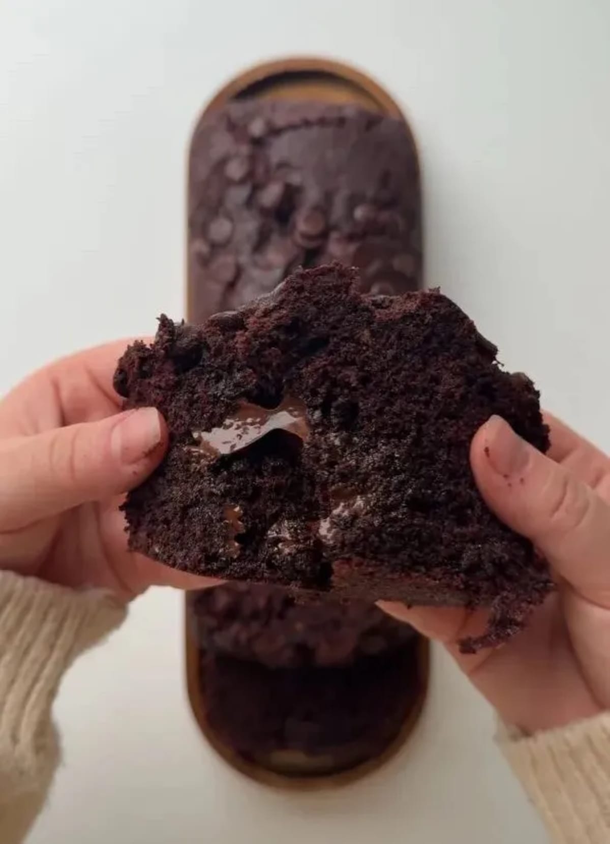 Brown Butter Double Chocolate Banana Bread