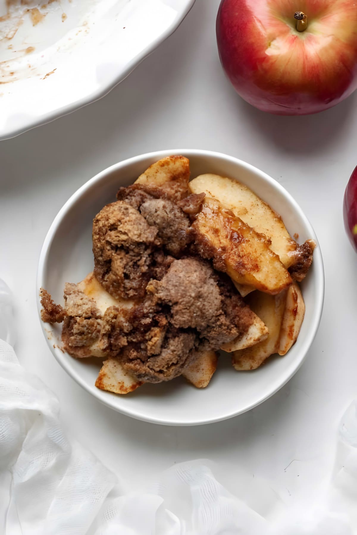 Paleo Apple Cobbler (Gluten Free & Vegan)