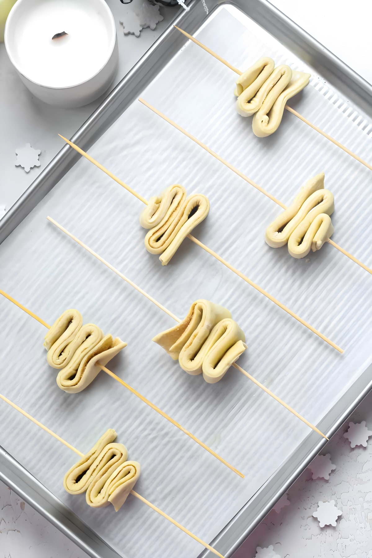 Puff Pastry Christmas Tree