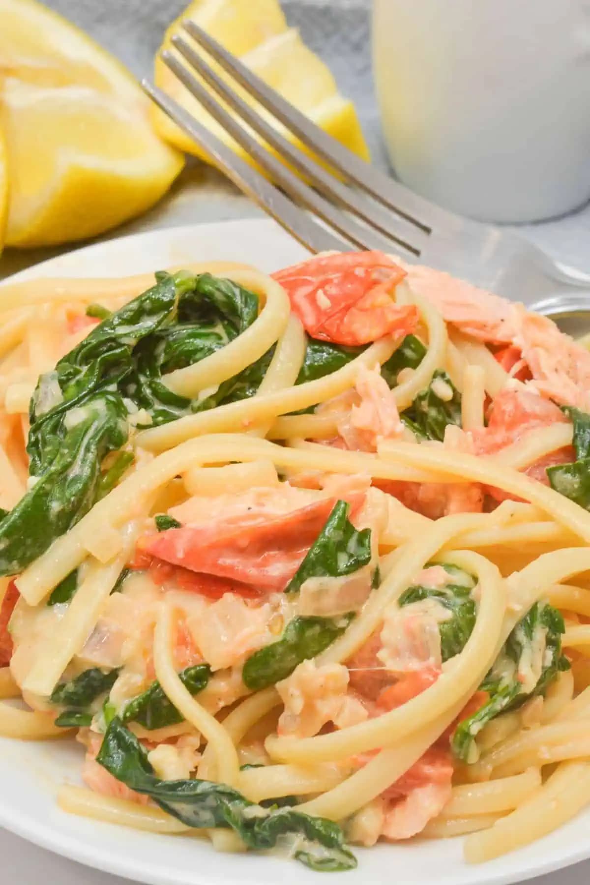 Salmon Pasta Recipe