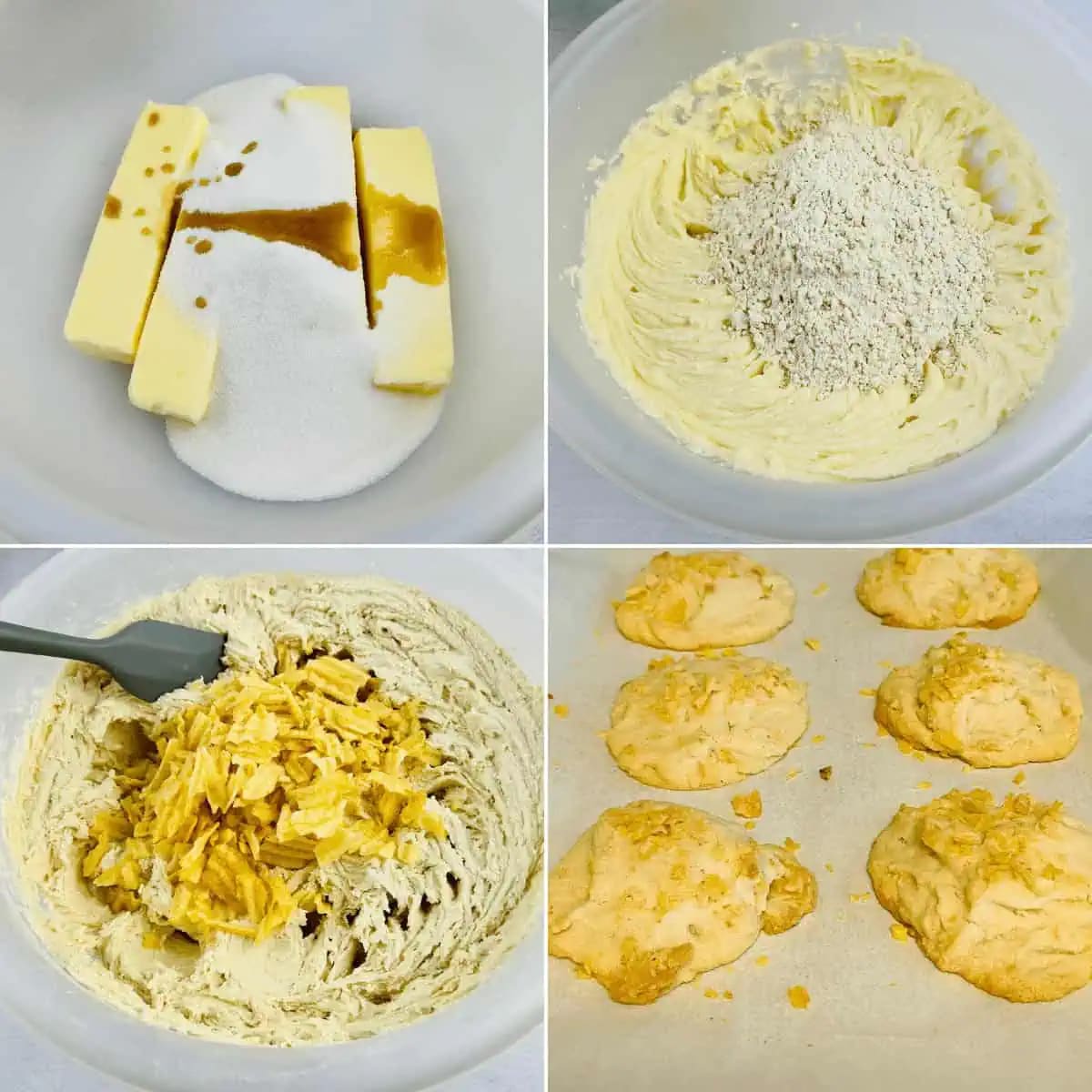 Vintage Potato Chip Cookies