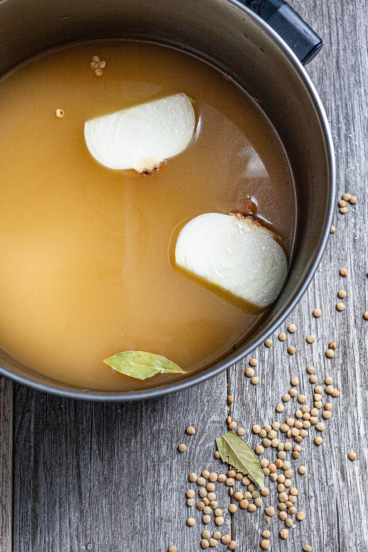 Lentil Salad with Feta and Pomegranate