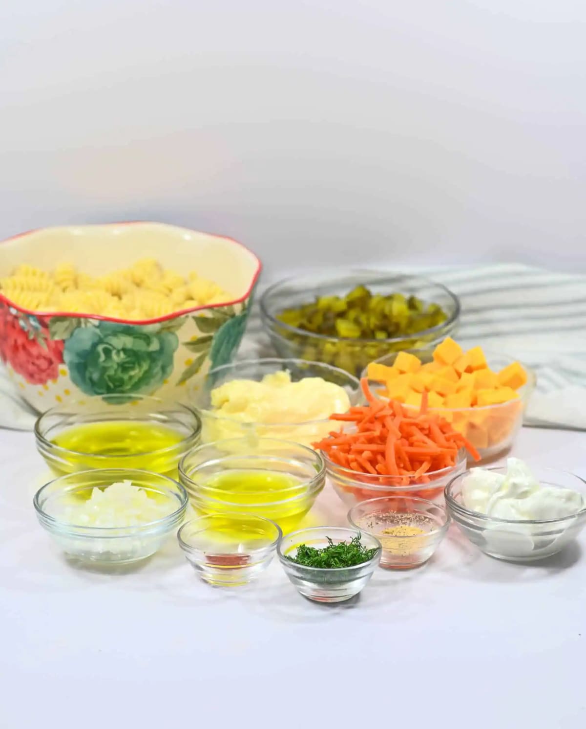 Dill Pickle Noodle Salad