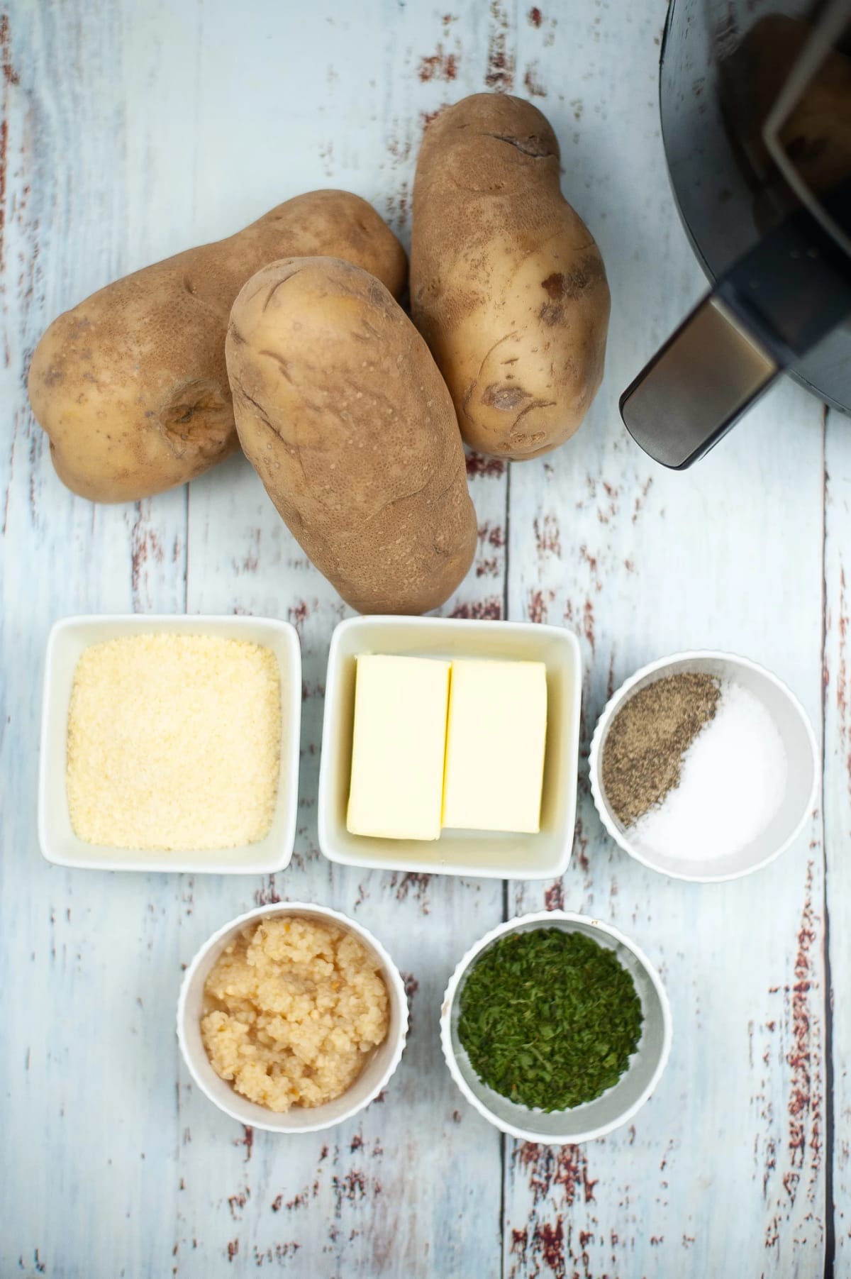 Air Fryer Hasselback Potatoes
