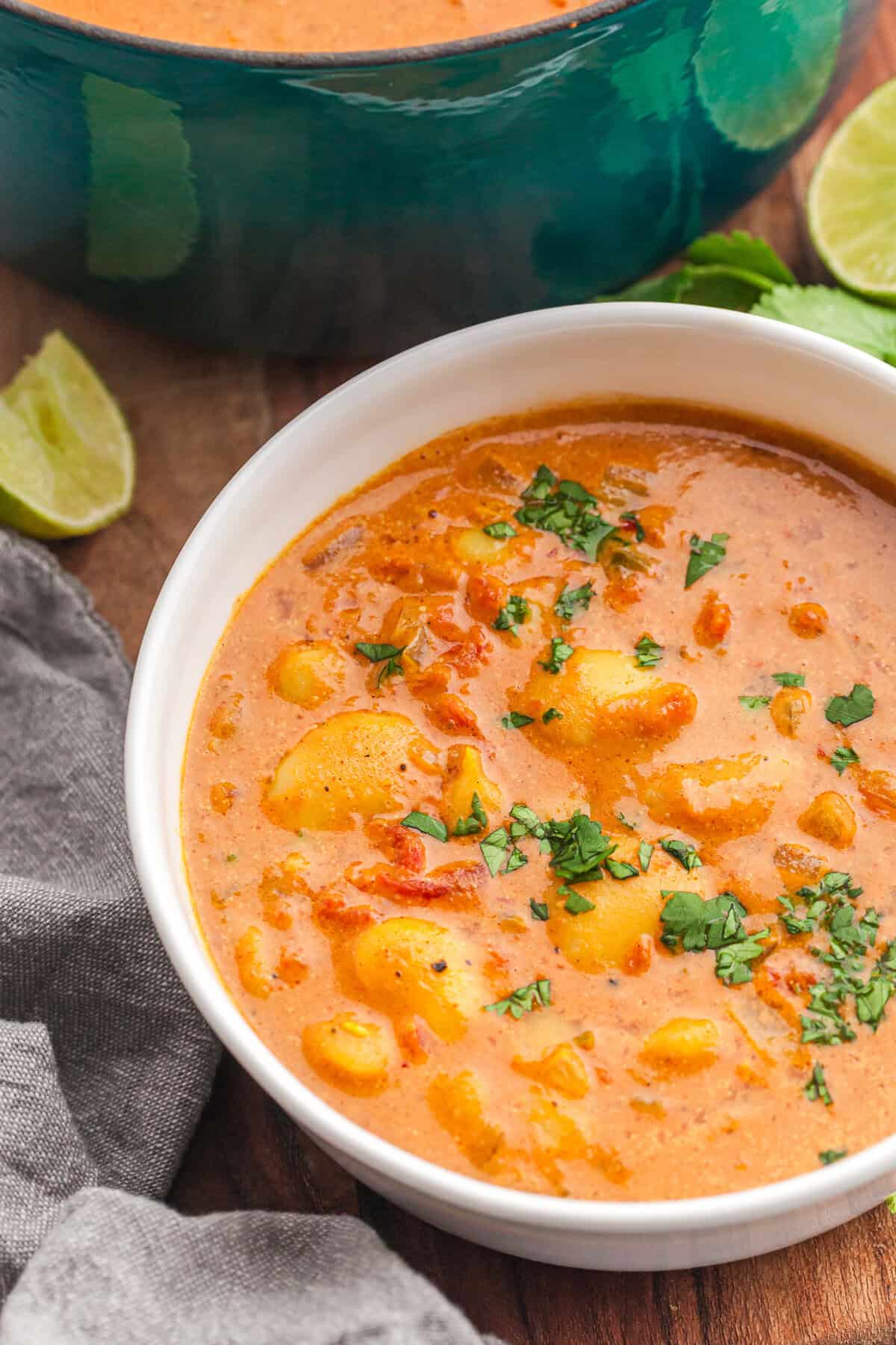 Curried Butter Beans