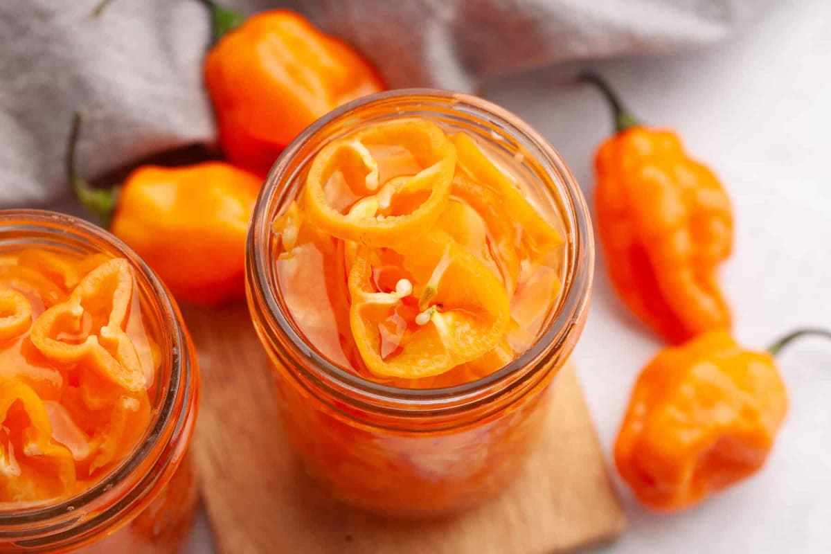 Pickled Habaneros