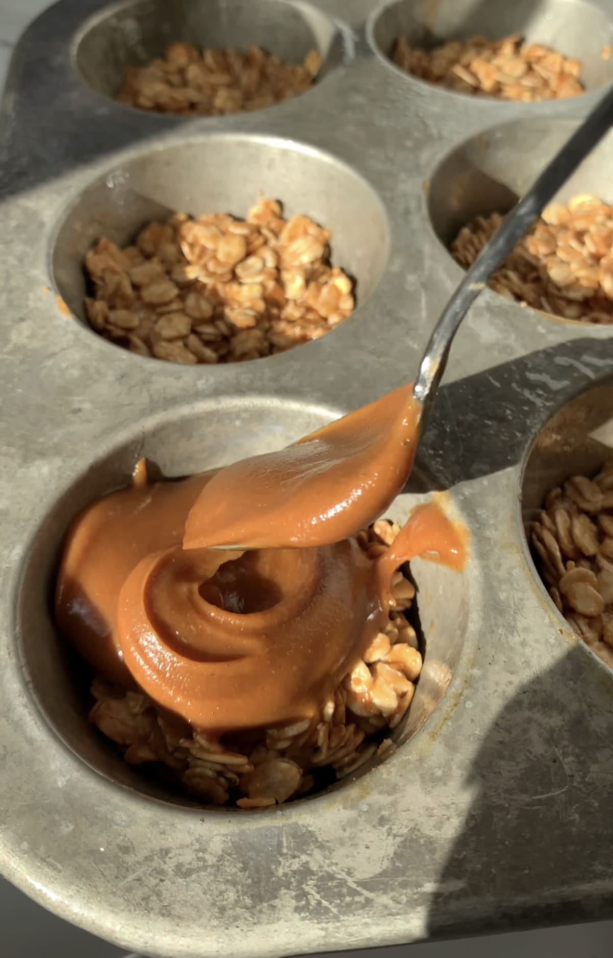 Chocolate Peanut Butter Oat Cups