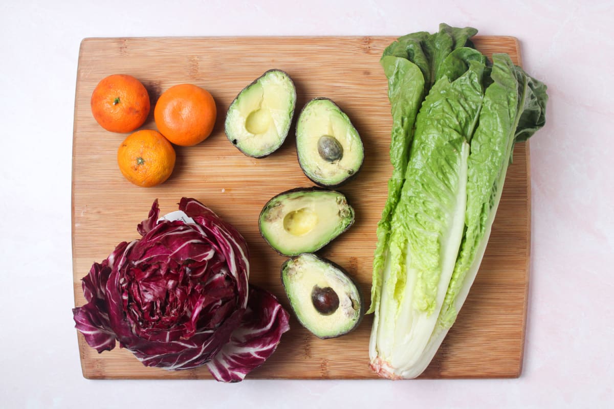 Radicchio Orange Pistachio Salad