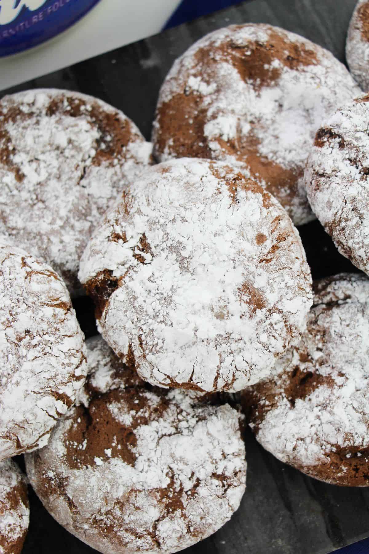 Chocolate Cool Whip Cookies