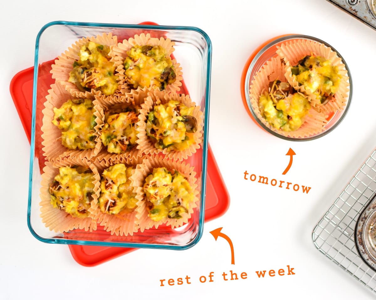 Southwest Muffin Tin Hash Brown Egg Cups