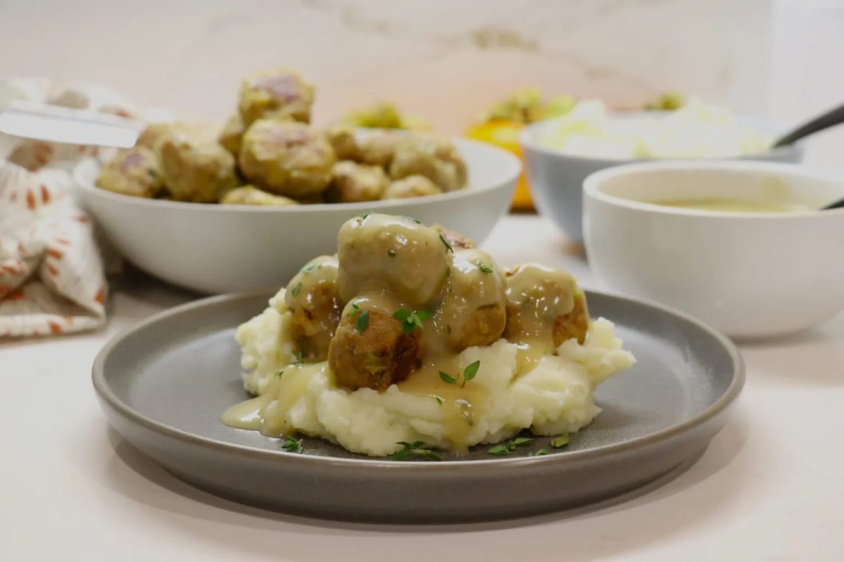 Thanksgiving Turkey Meatballs