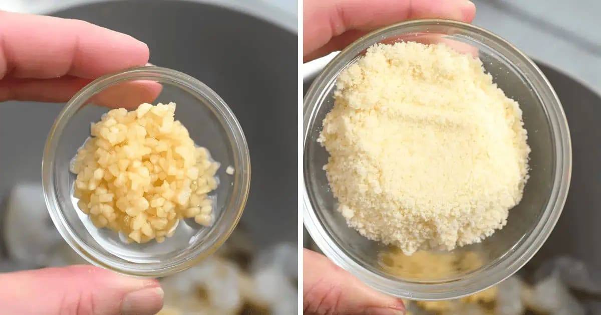 Parmesan Shrimp Pasta