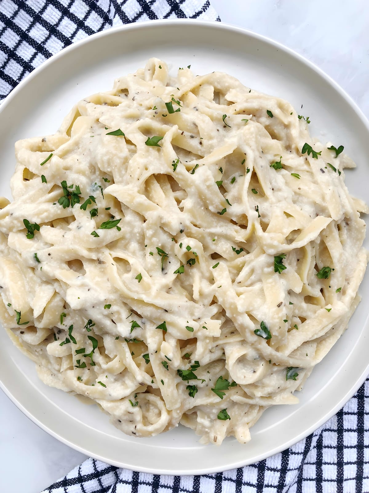 Dairy-Free Fettuccine Alfredo