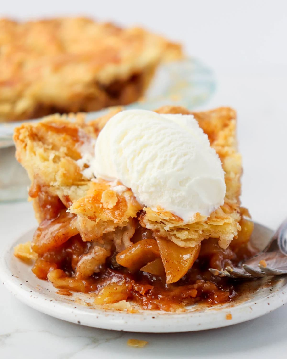 Brown Sugar Vanilla Apple Pie