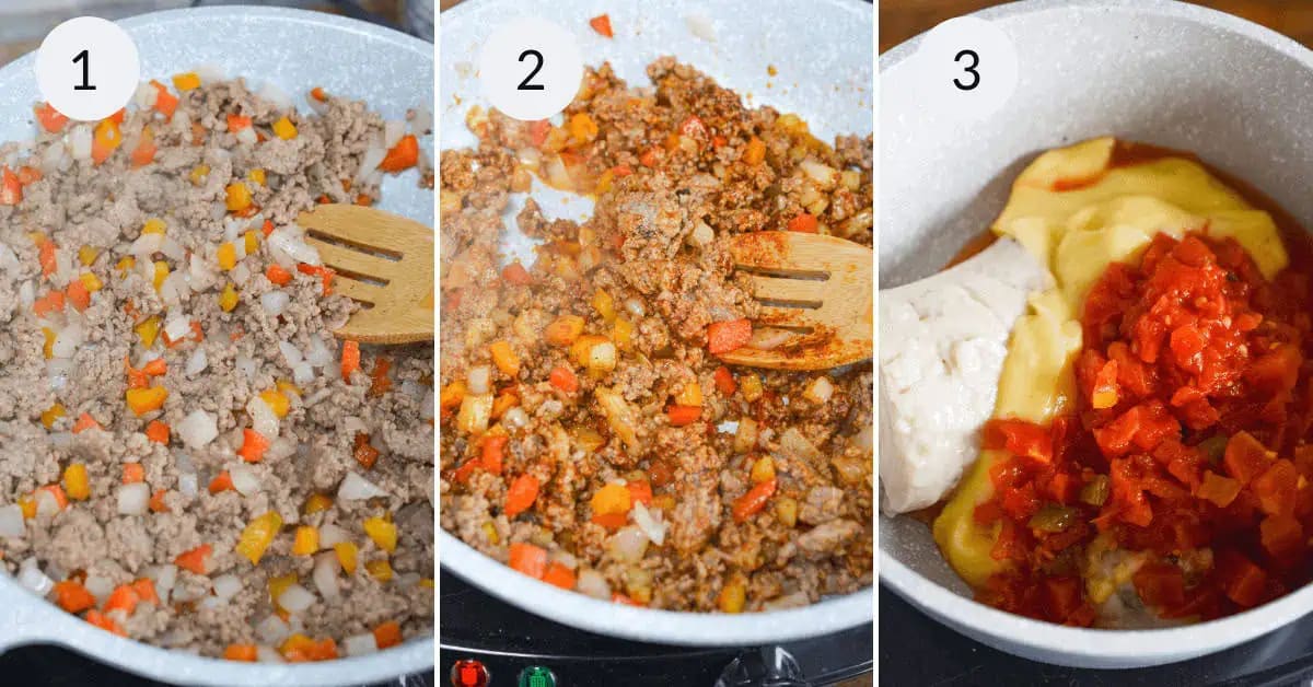 Tex Mex Casserole with Ground Beef